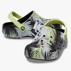 NWOT Crocs Unisex-Child Baya Graphic Tie-Dye Clogs